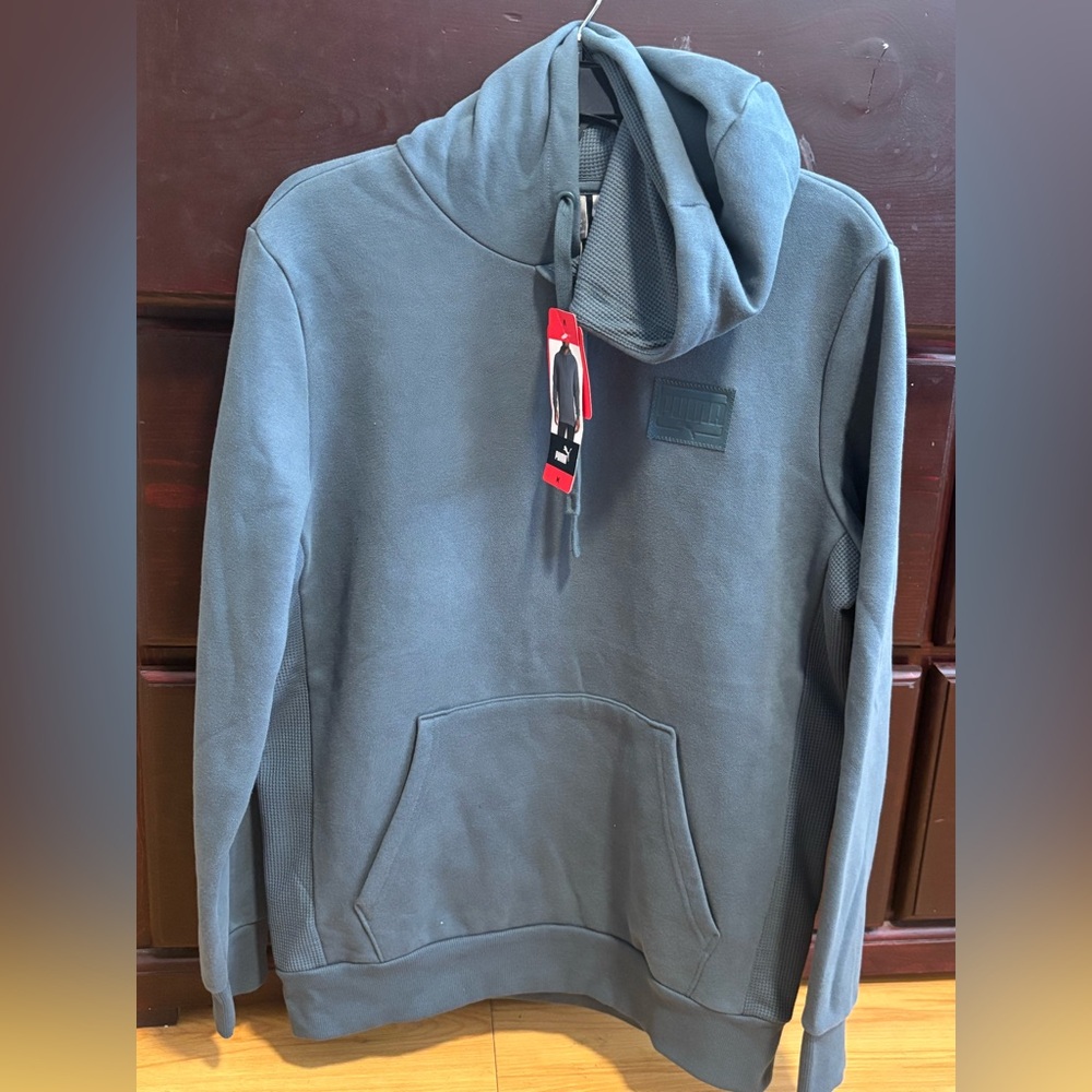 Men's Gray Hoodie Sweater